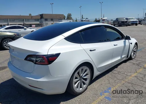 2021 Tesla Model 3 Standard Range Plus Rear-Wheel Drive из США, поврежденный, VIN 5YJ3E1EA7MF982672
